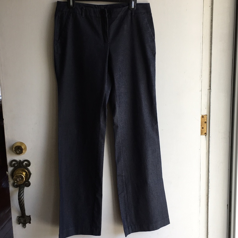 Denim Dress Pants